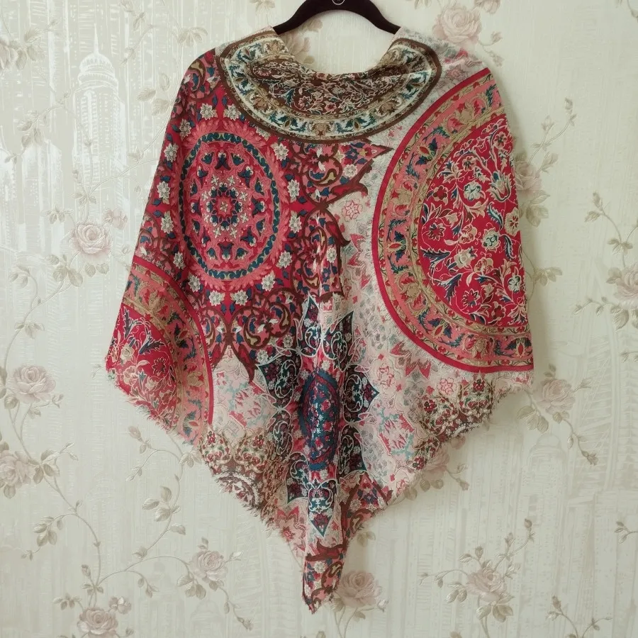 روسری نخی قواره بزرگ