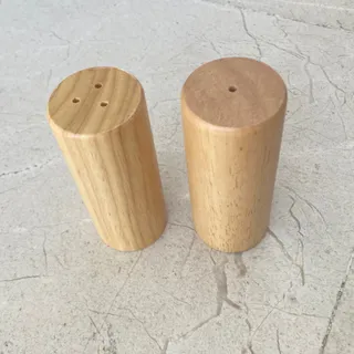 نمکدان فلفلدان خارجی چوبی