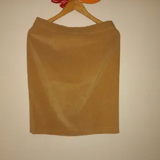 دامن خمره جیر نسکافه ای