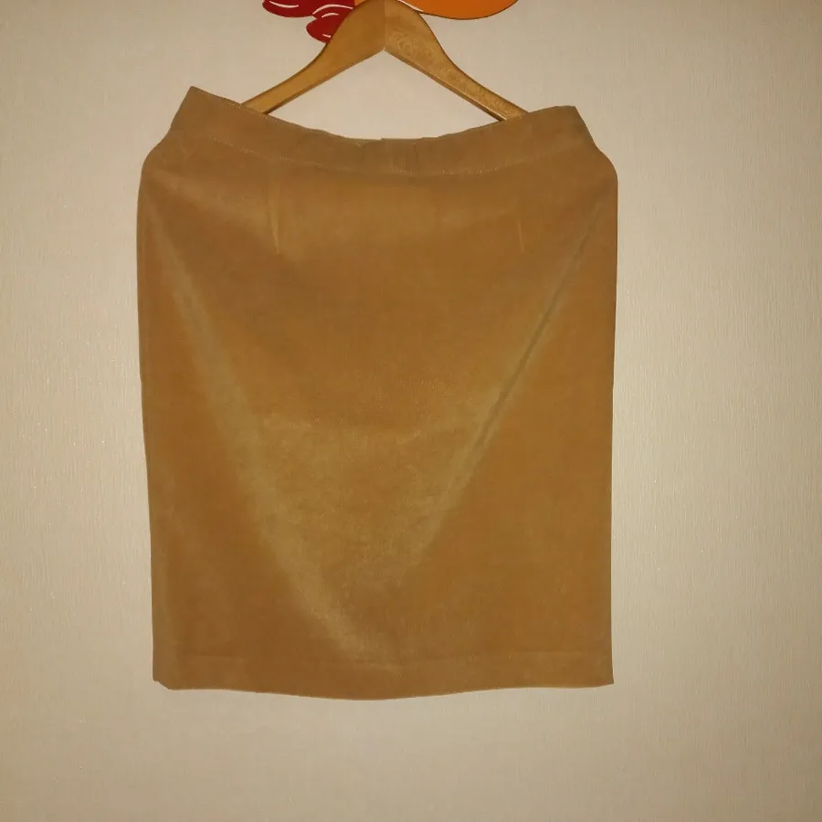 دامن خمره جیر نسکافه ای