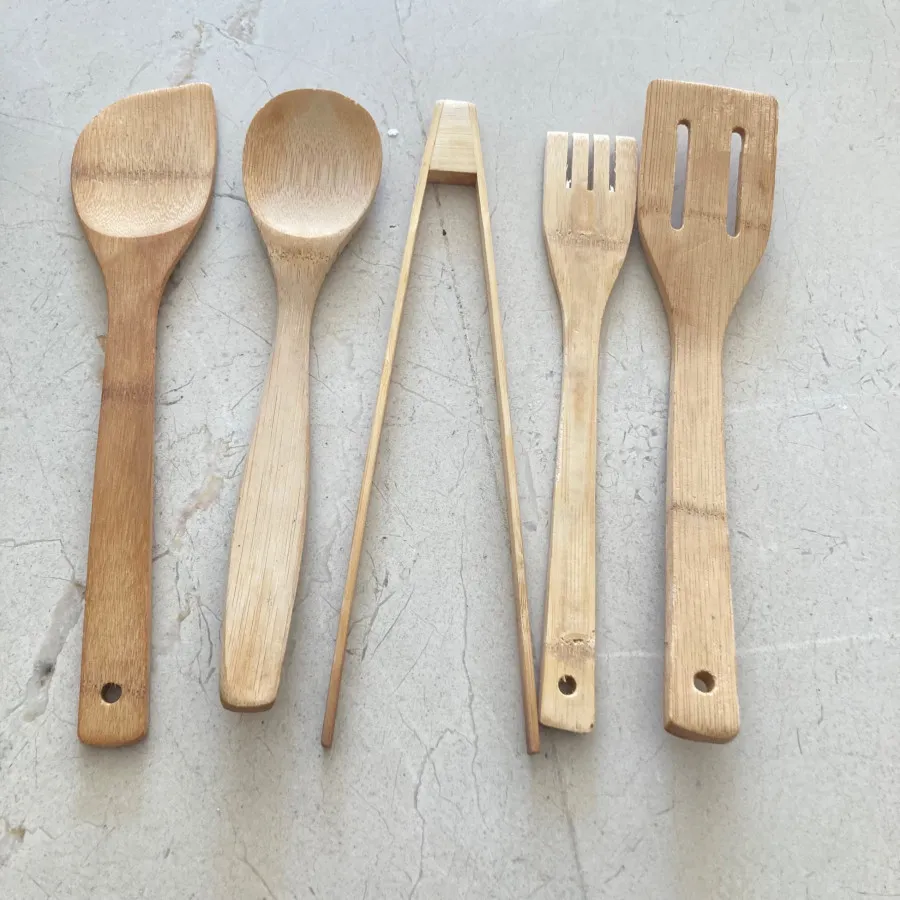 ست ملاقه کفگیر چوبی خارجی