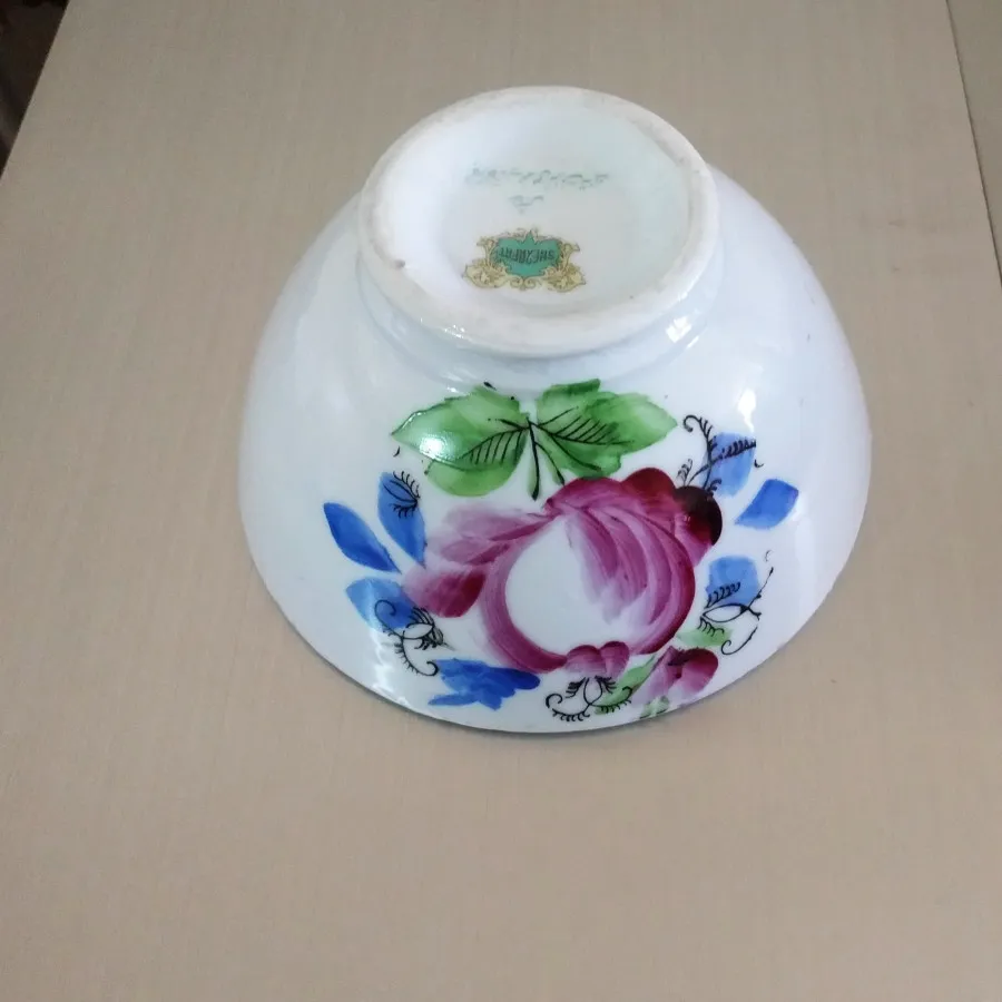 کاسه گل سیبی قدیمی