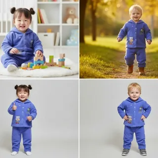 بلوز شلوار حوله ای