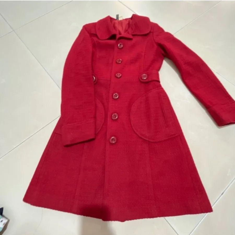 پالتو قرمز خوشرنگ