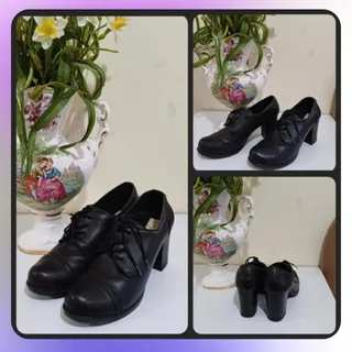 کفش چرم مشکی