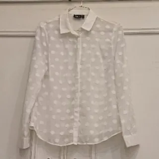 شومیز حریر خالدار