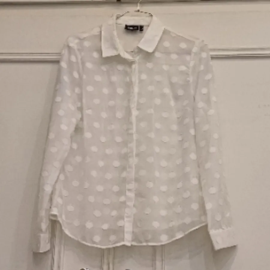 شومیز حریر خالدار