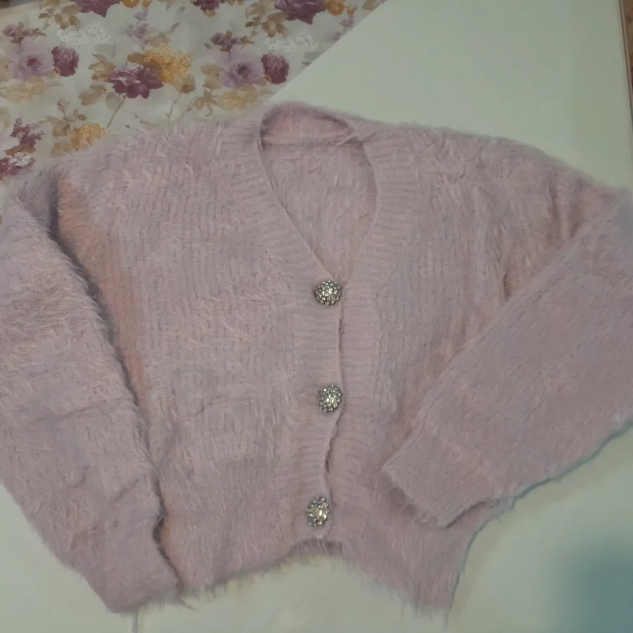 ست ژاکت بافت کراپ و تاپ