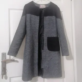 پالتو کتی طوسی