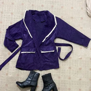 مانتو مخمل پاییزه