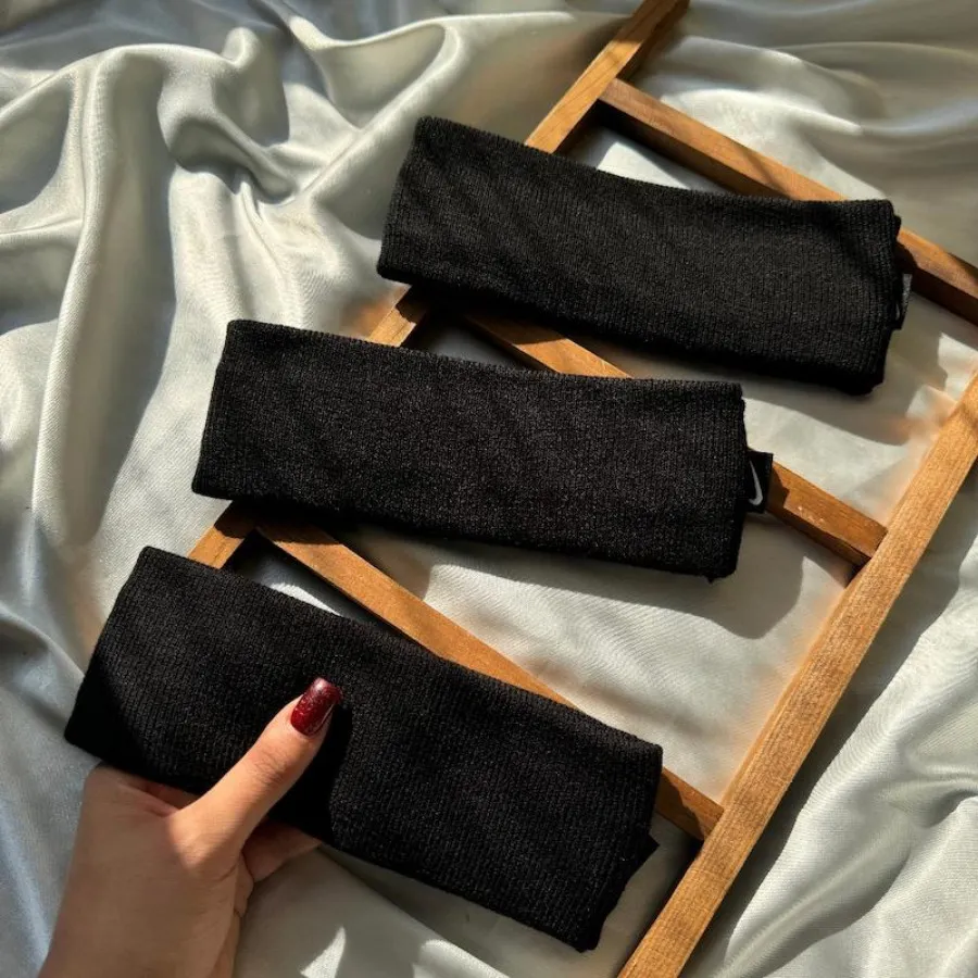 هدبند بافت پک 3 تایی