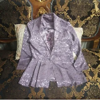 شومیز ساتن جلو پولکی