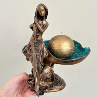 ظرف فرشته با شمع