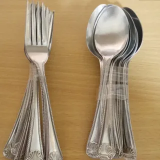 قاشق و چنگال استیل