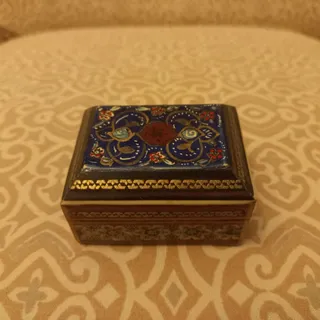 جعبه جواهر خاتم کاری
