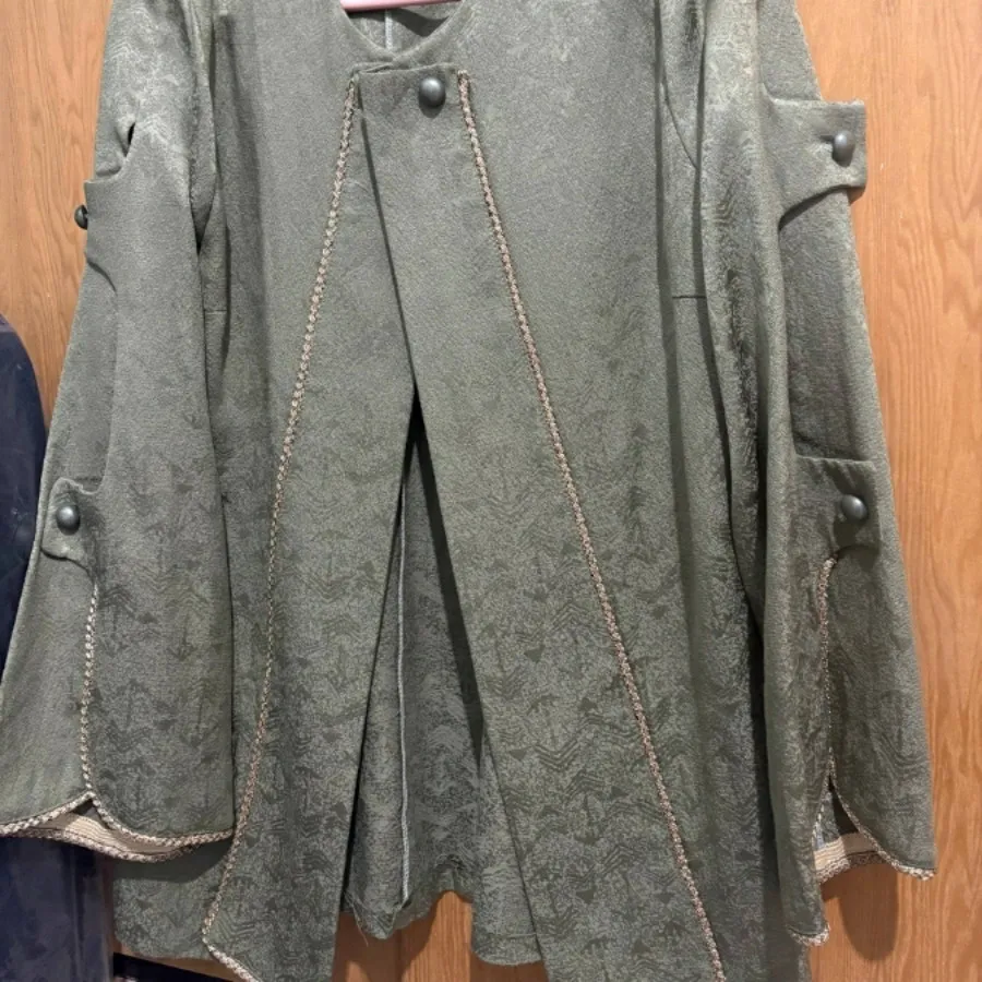 مانتو ژاکارد سایز 2