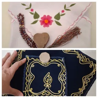 جانماز  دو طرح مختلف