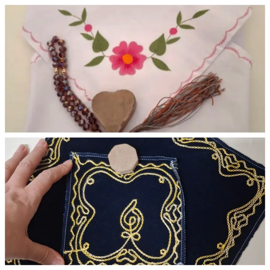 جانماز  دو طرح مختلف