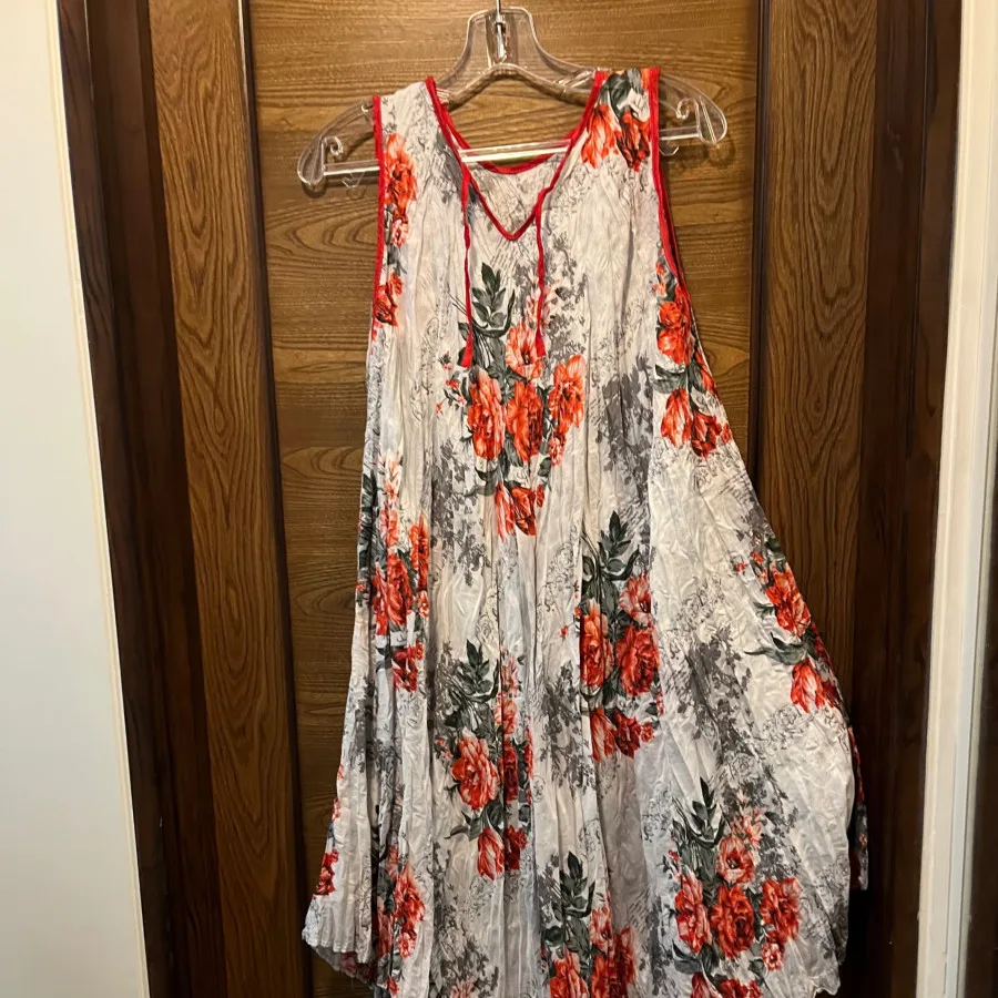 پیراهن آزاد نخی