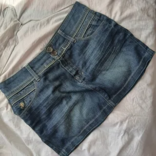 دامن جین کوتاه