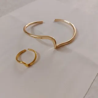 بنگل موج با انگشتر موج