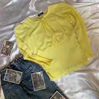 شومیز لیمویی