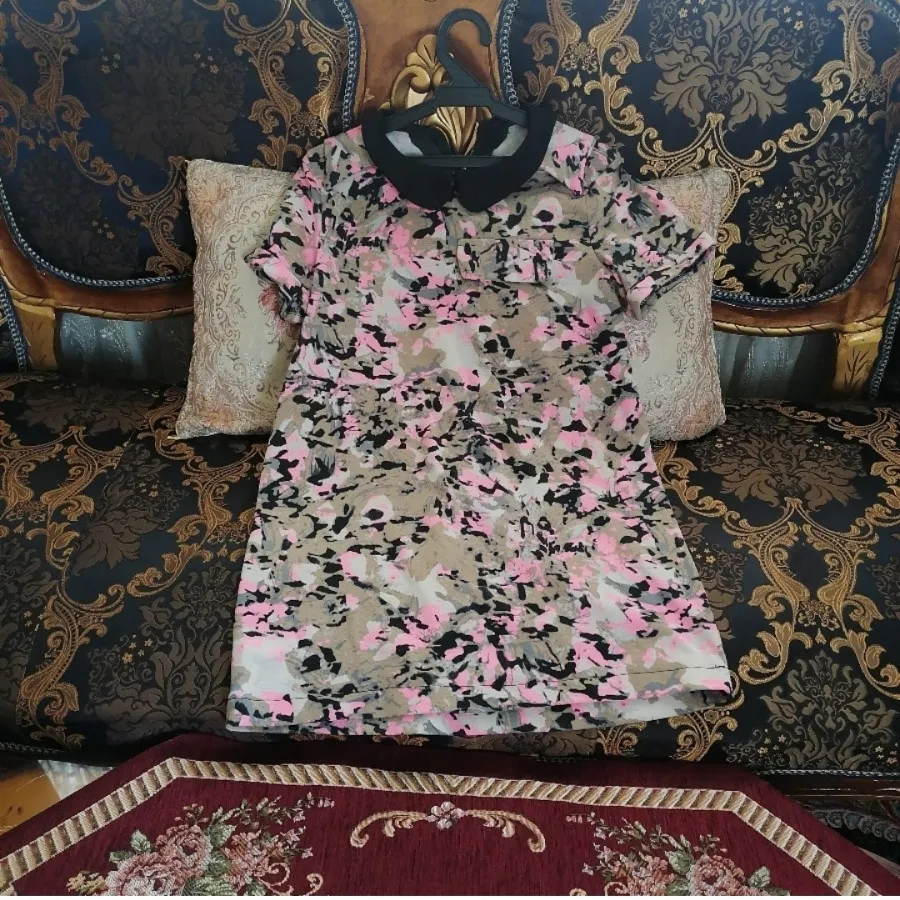 پیراهن کوتاه بهاری هنری