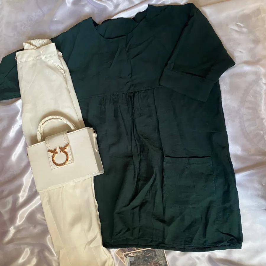 شومیز سبز خنک عروسکی