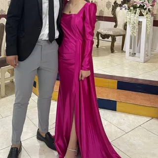 لباس مجلسی ساتن