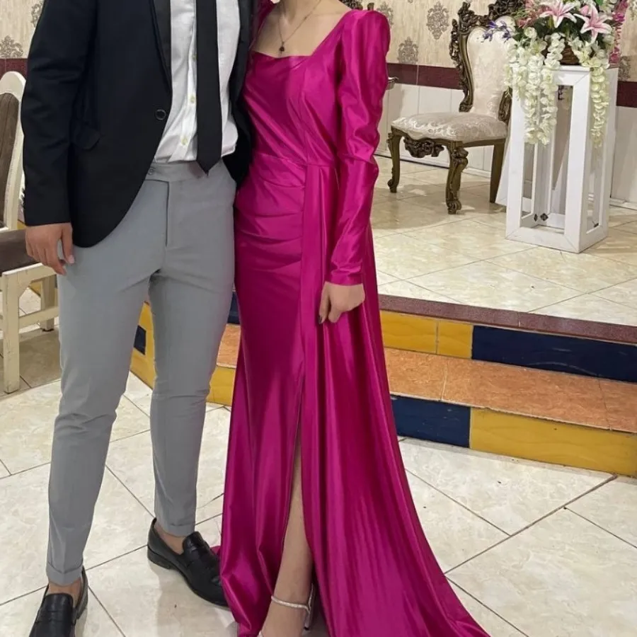 لباس مجلسی ساتن