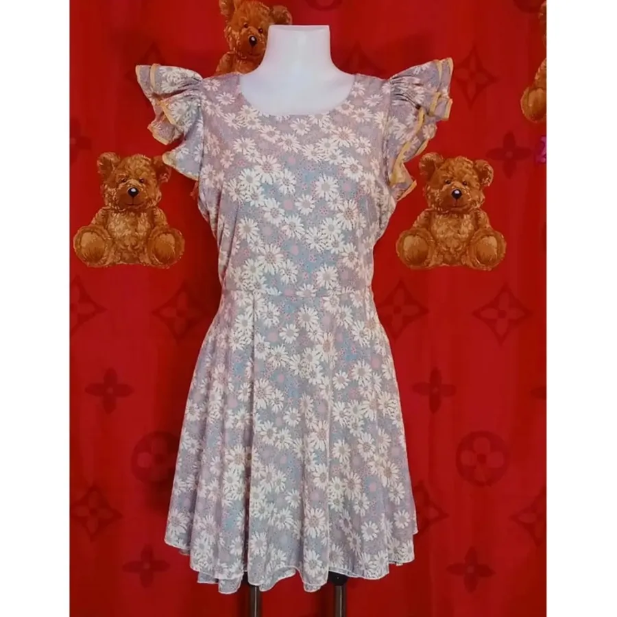 پیراهن وینتج عروسکی