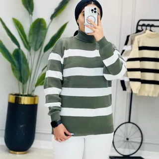 بلوز راه راه بافت