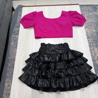 ست نیم تنه  و دامن