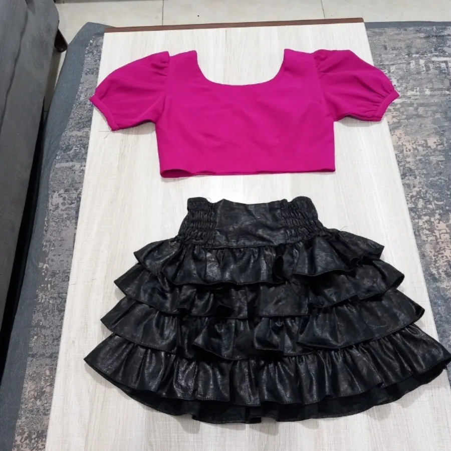 ست نیم تنه و دامن