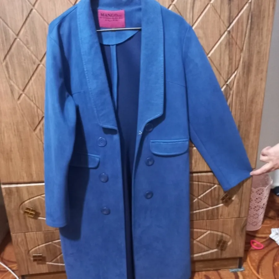 ترنچ کت بلند جنس گرم