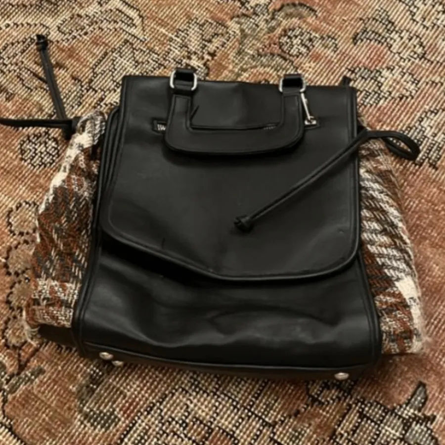 کیف چرمی پارچه ای ترک