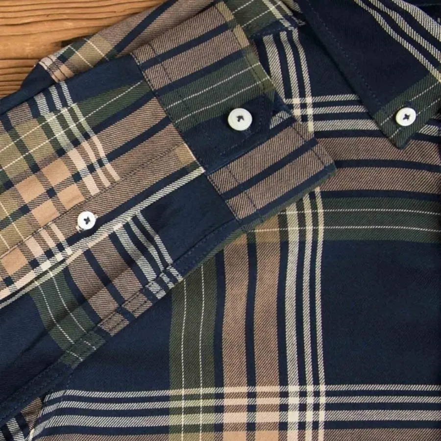 پیراهن چهارخونه پولو