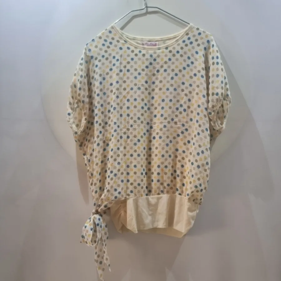 شومیز حریر توپی