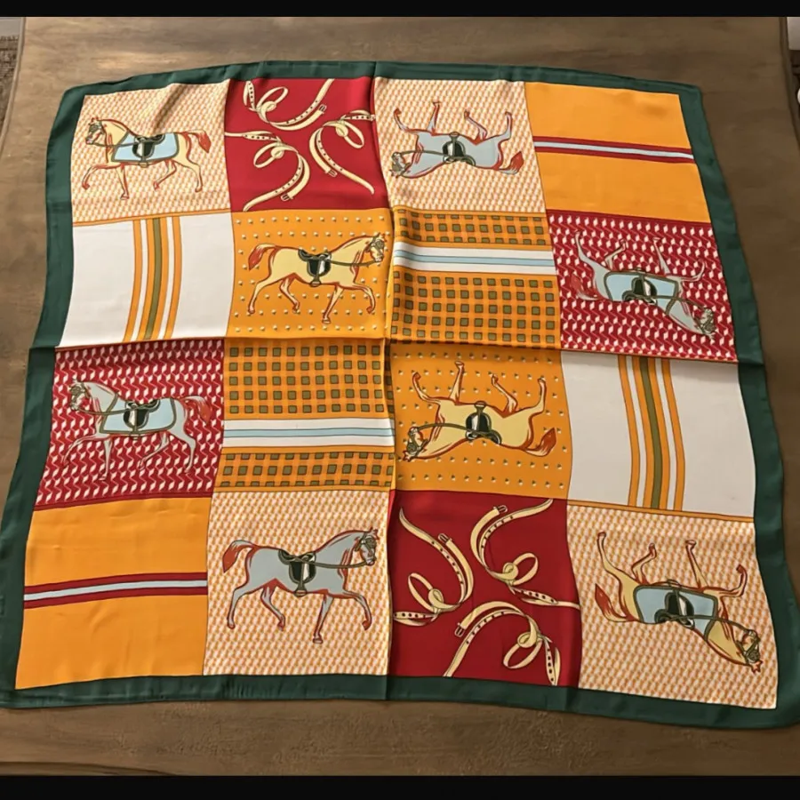 مینی اسکارف ساتن ابریشم