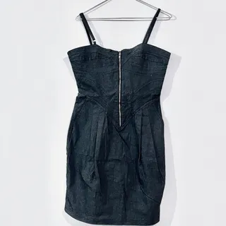 پیراهن دکلته زیپ دار