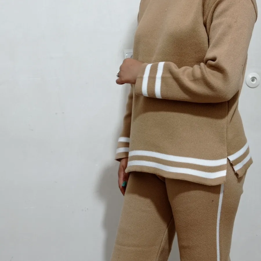 ست بافت بلوز و شلوار