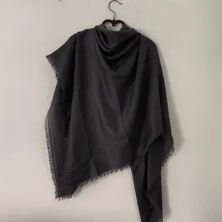 روسری نخی طوسی