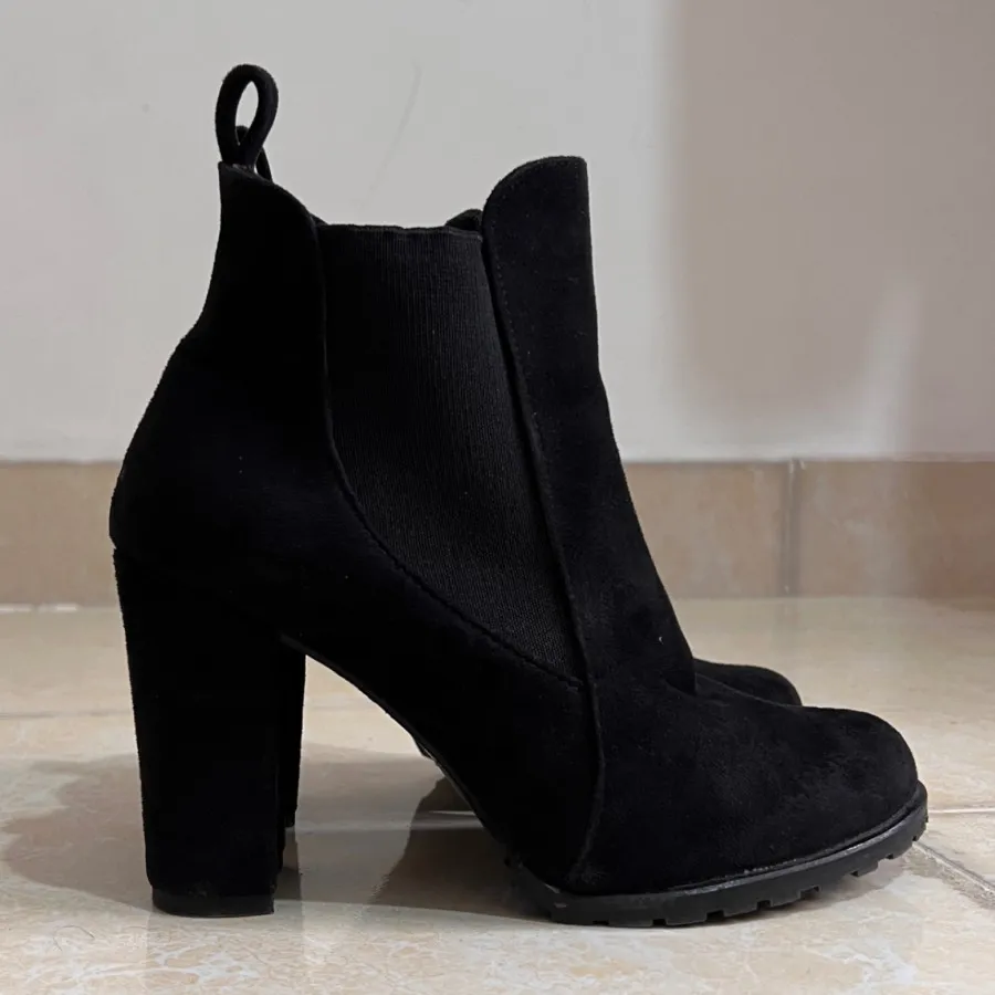 نیم بوت جیر پاشنه بلند