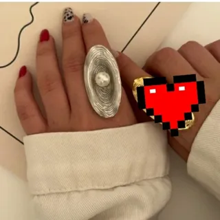 انگشتر برنج زیبای ورشو