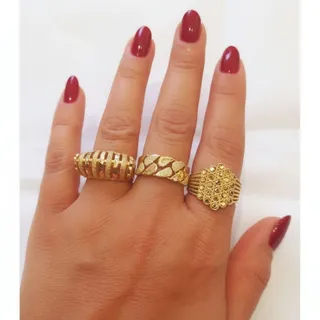 انگشتر رنگ ثابت