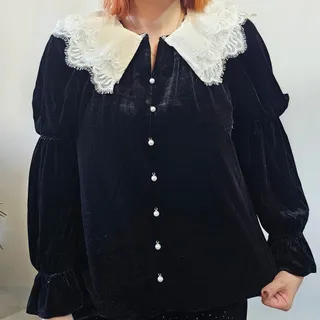 شومیز مخمل وارداتی