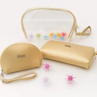 کیف لوازم آرایشی سه تکه