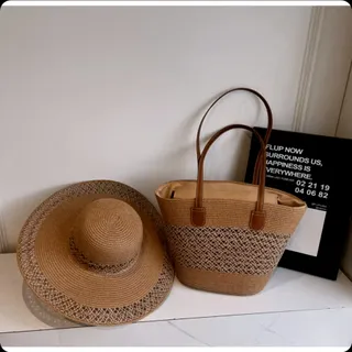 کیف و کلاه حصیری وارداتی