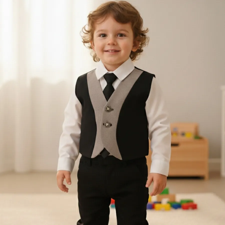 ست لباس پسرانه ترک