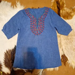 شومیز گلدوزی